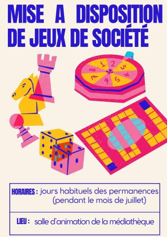 Mise à disposition de jeux de société